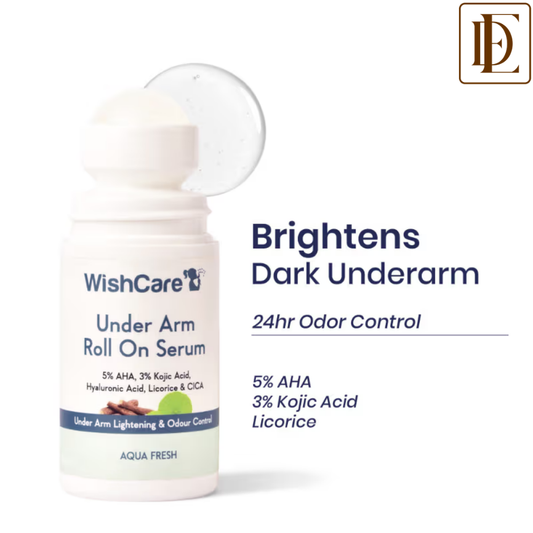 WishCare Aqua Fresh Underarm Roll On Serum-Reduces Pigmentation,Brightens Skin & Prevents Body Odour