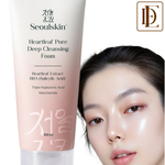 SEOULSKIN Heartleaf Pore Deep Cleansing Foam(heartleaf + BHA)