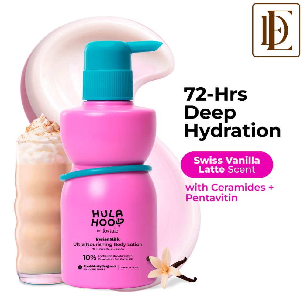 Foxtale Hula Hoop Ultra Nourishing Body Lotion, Hydrates & Repairs