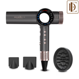 Ikonic Professional Hair Dryer ID 2.0 (Grey & Rose Gold)