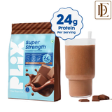 Plix - The Plant Fix Plix Super Strength Fermented Yeast Protein - Milk Chocolate