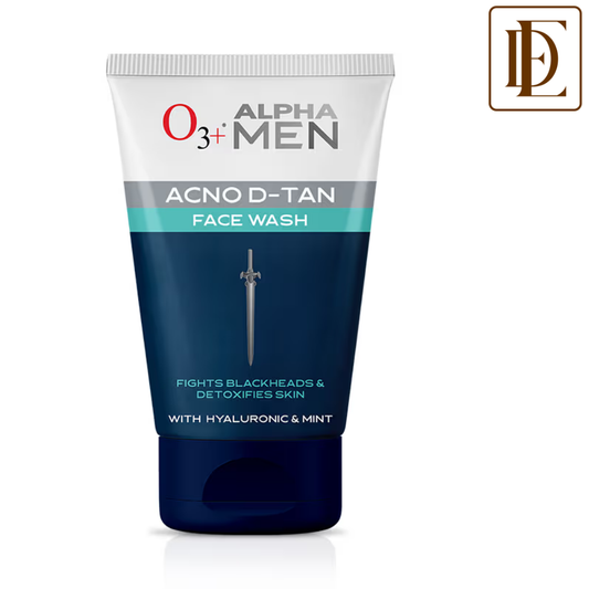 O3+ Alpha Men Acne Dtan Face Wash For De Tan