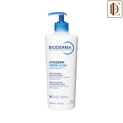 Bioderma Atoderm Creme Ultra-Nourising Moisturising Cream Boosts Hyaluronic Acid, Ceramides