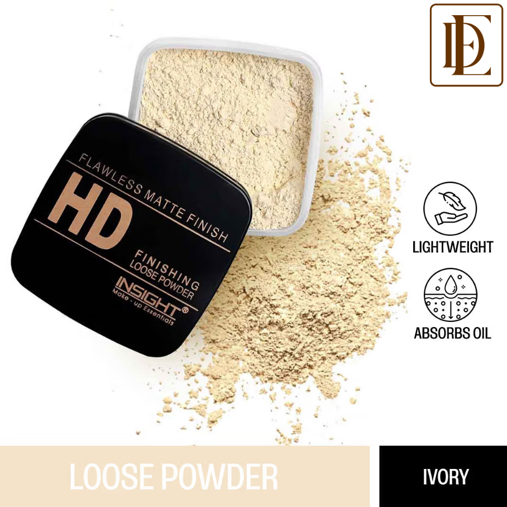 Insight Cosmetics Hd Finishing Loose Powder, Oil Control, Light Weight &Transferproof