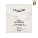 The Face Shop Korean Hydro Gel Sheet Mask - Vitamins, Vegan Collagen, Glutathione & Hyaluronic Acids