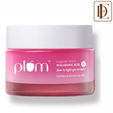 Plum Bulgarian Rose And 1% Hyaluronic Acid Dew-It-Light Gel Cream