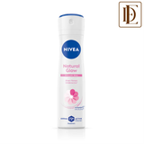 NIVEA Natural Glow Smooth Skin Deo - Mulethi Extracts & 0% Alcohol - For Even Tone Underarms & 72H Odour Protection