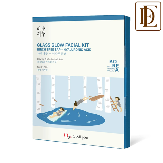 O3+ x Mi Joo Glass Glow Facial Kit (Birch Tree Sap &amp; Hylaluronic Acid)