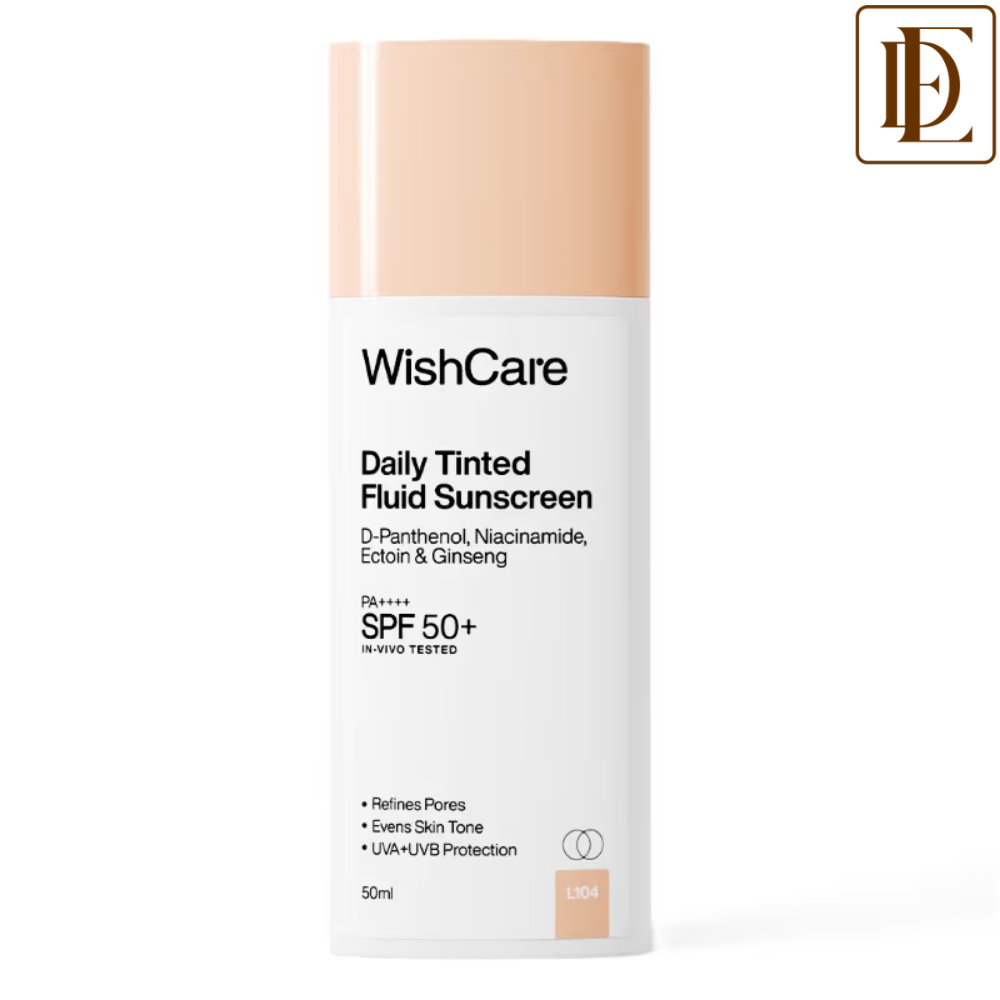 Wishcare Daily Fluid Tinted Sunscreen SPF50PA++++