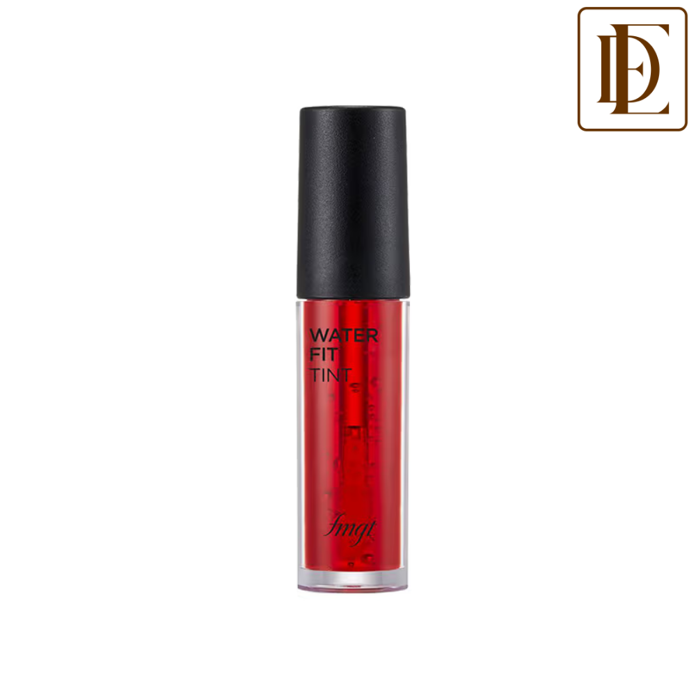 The Face Shop Water Fit Lip Tint - Rose Pink, Waterproof & Long Lasting Lip & Cheek Tint