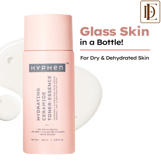 Hyphen 7% Ceramides-NMF Face Toner Essence | 5% Glass Skin Blend with Rice Water
