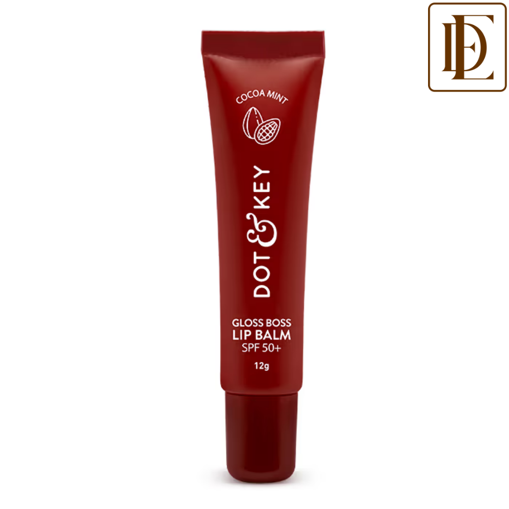 Dot & Key Gloss Boss Brightening Lip Balm SPF 50+ PA+++, With Vitamin C + E,Watermelon Cool