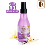 Plum Body Lovin Vanilla Vibes Body Mist For A Long Lasting Vanilla Fragrance