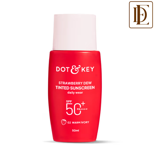 Dot & Key Strawberry Dew Tinted Sunscreen In-Vivo Tested SPF 50+ PA++++ for Daily Wear