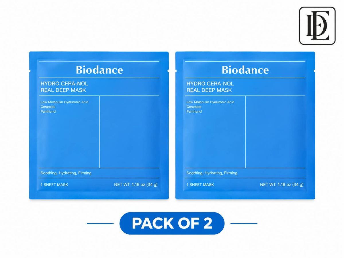Biodance Hydro Cera-Nol Real Deep Masks - Pack of 2