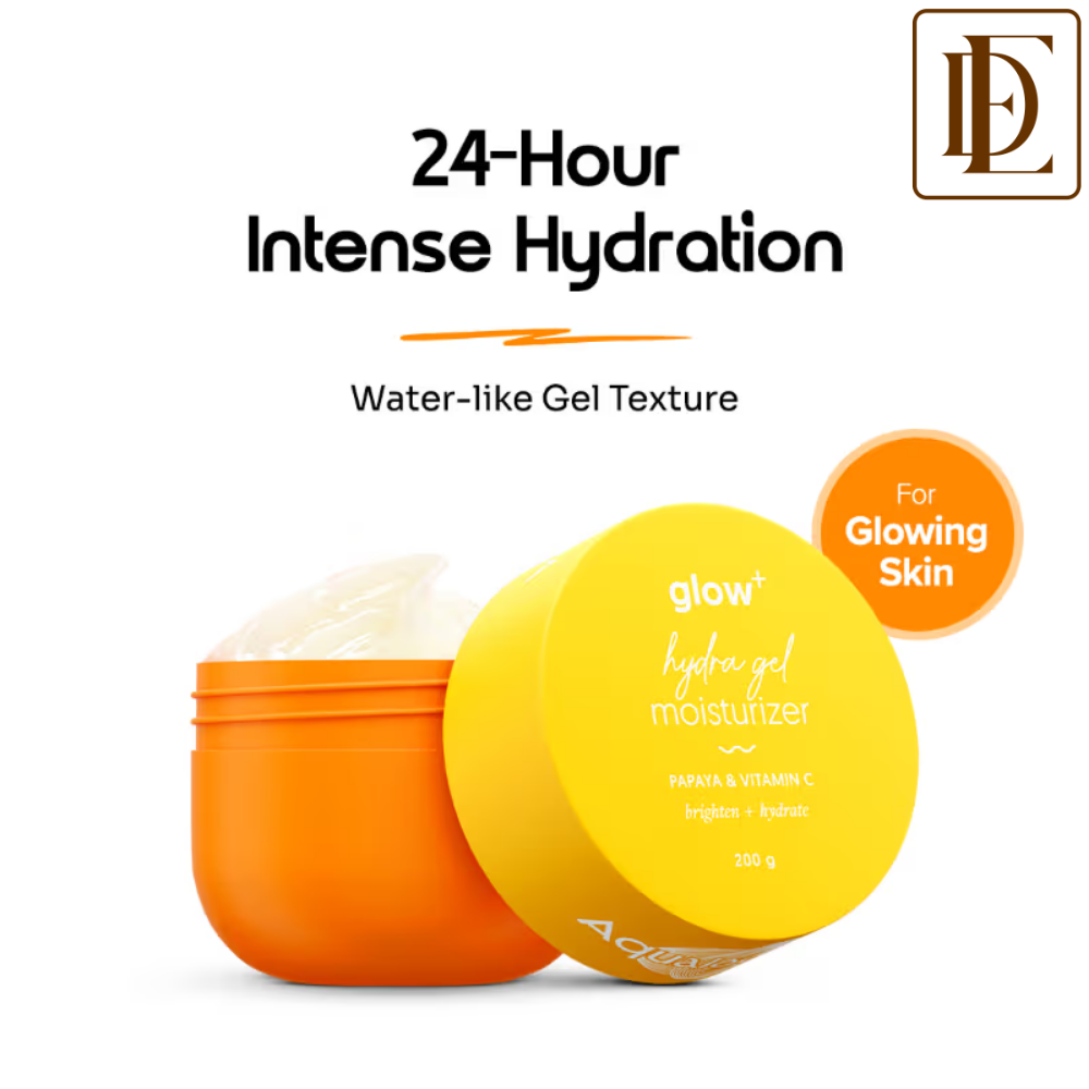 Aqualogica Glow+ Hydra Gel Moisturizer With Papaya & Vitamin C For 24 Hour Intense Hydration