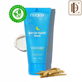 Rivona Naturals 4-In-1 Barrier Repair & Hydrating Overnight Face Mask Deep Moisture & Skin Renewal