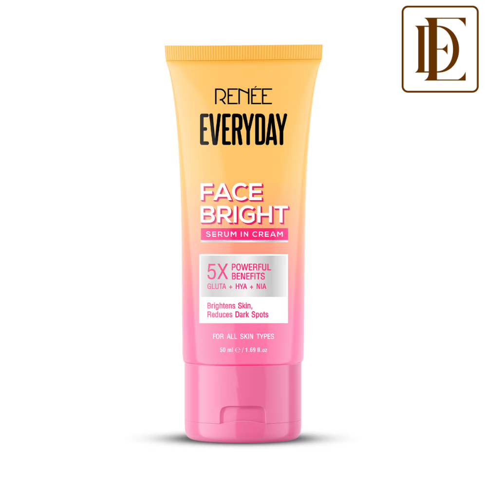 RENEE Everyday Face Bright Serum In Cream For Clear, Hydrated Skin with Niacinamide, Hyaluronic acid