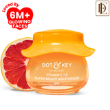 Dot & Key Vitamin C + E Super Bright Moisturizer With Sicilian Blood Orange, Boosts Glow, Light Gel