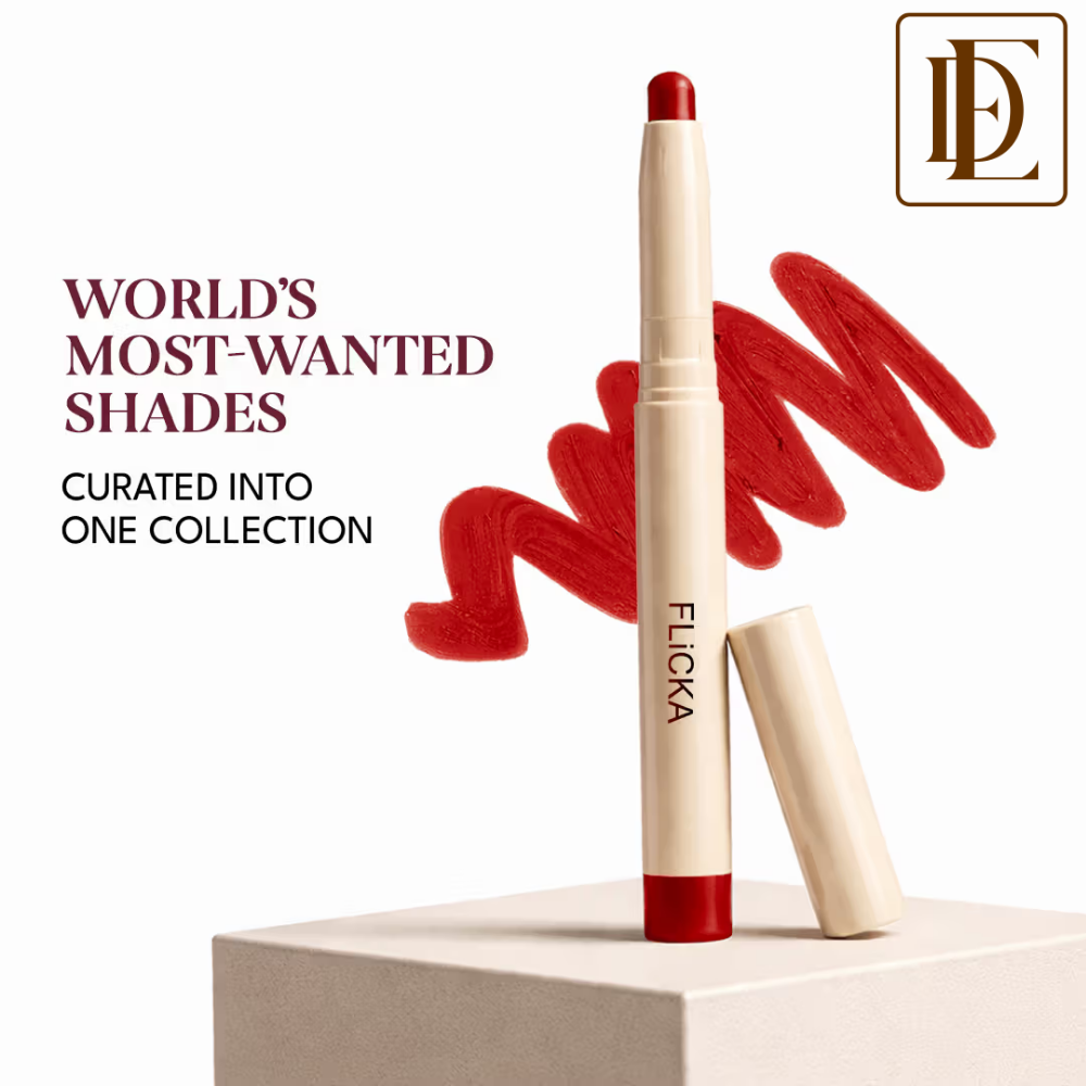 FLiCKA Standout Lipstick Smudgeproof Creamy Finish Pro