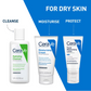 CeraVe Facewash & Moisturizing Lotion Combo with Ceramides- Skincare Routine for Normal to Oily Skin