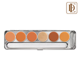 Kryolan Supracolor 6 Color Palette-sp