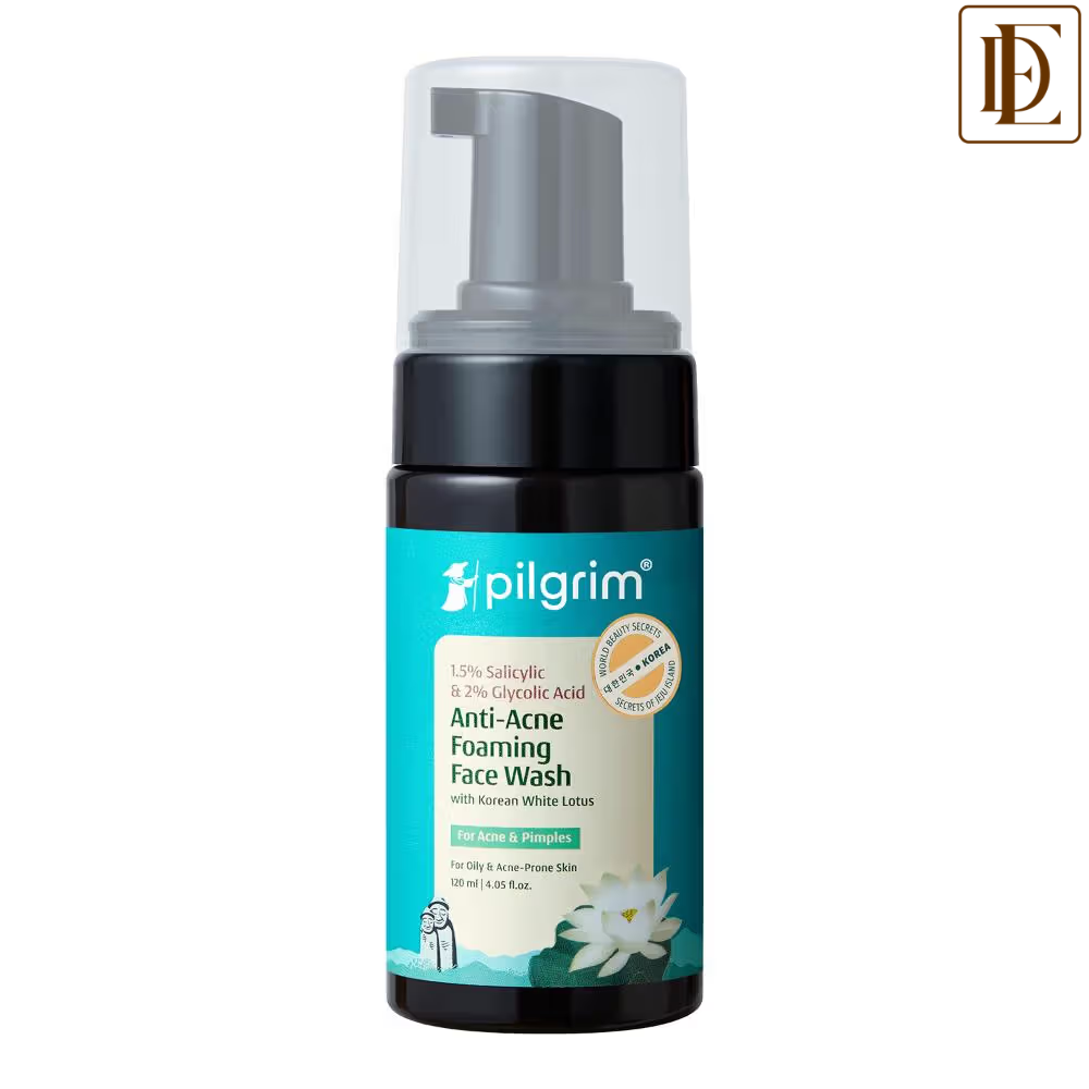 Pilgrim Salicylic (BHA) & Glycolic Acid (AHA) Foaming Face Wash