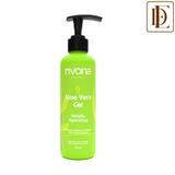 Rivona Naturals 99% Pure Aloe Vera Gel For Face, Hair And Body - Hydrates And Repairs Damaged Skin