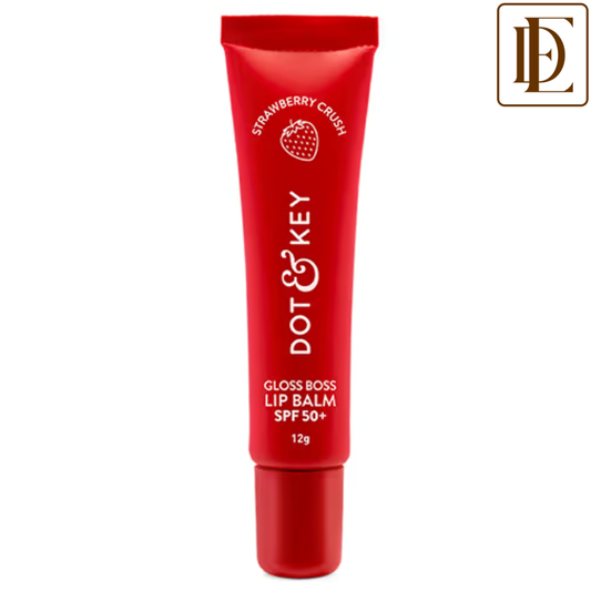Dot & Key Gloss Boss Brightening Lip Balm SPF 50+ PA+++, With Vitamin C + E,Watermelon Cool