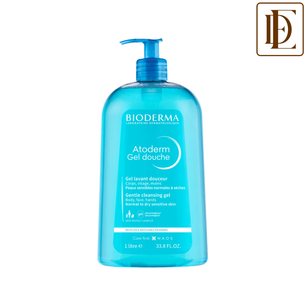 Atoderm Gel Douche Ultra Gentle Cleansing Gel With Niacinamide For 24H Hydration