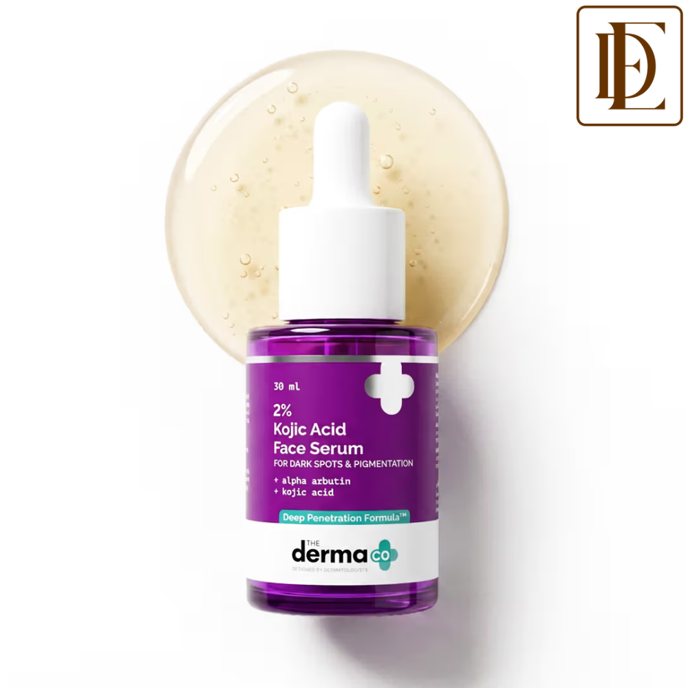 The Derma Co 2% Kojic Acid Face Serum for Dark spots reduction, Pigmentation & Blemishes