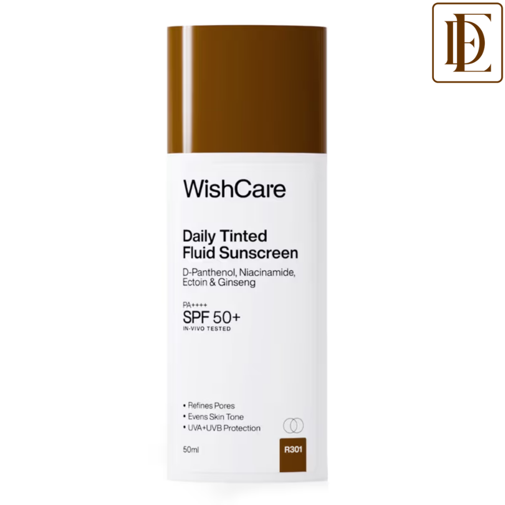 Wishcare Daily Fluid Tinted Sunscreen SPF50PA++++