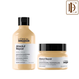 L'Oréal Professionnel Absolut Repair Shampoo & Hair Mask Combo, Serie Expert