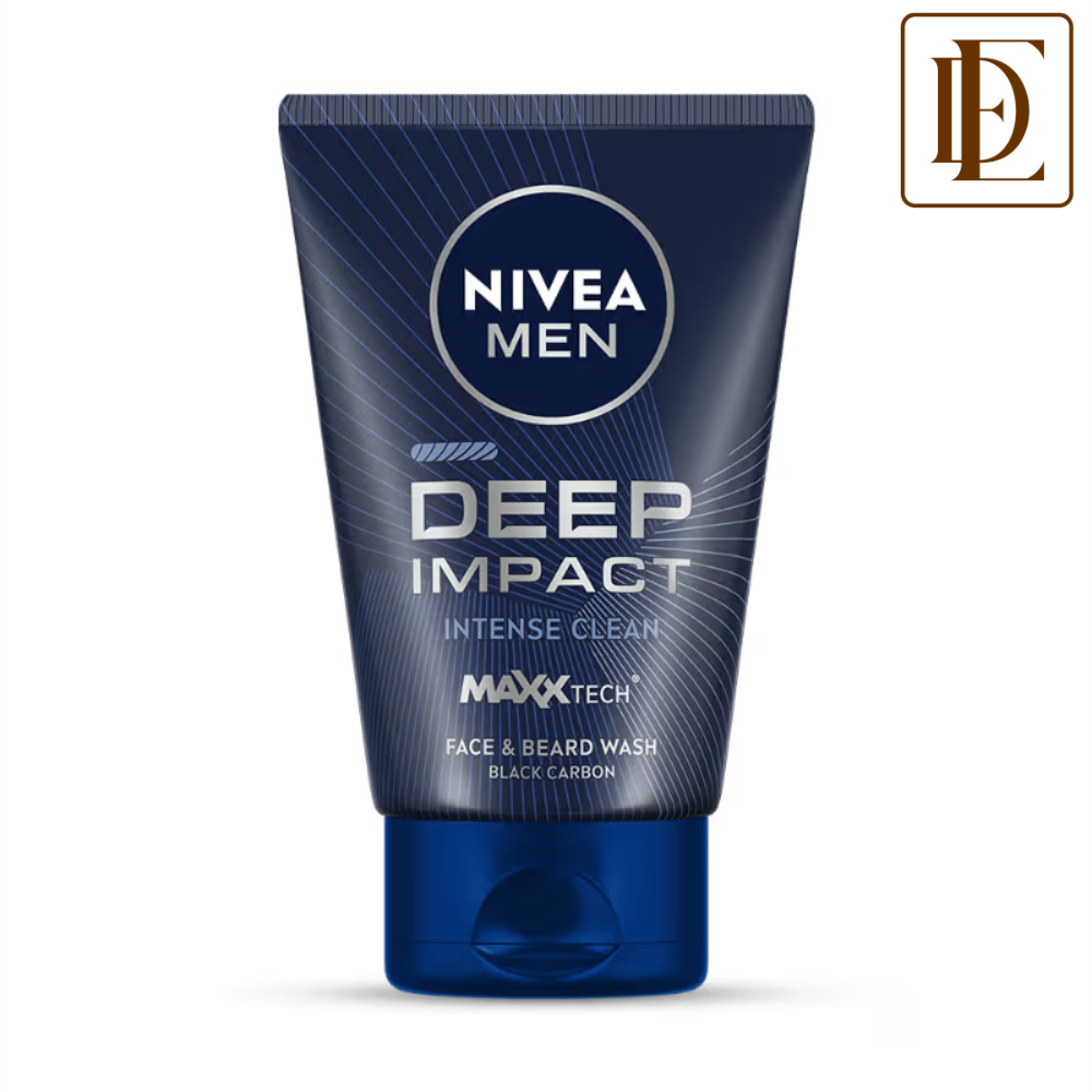 NIVEA Men Deep Impact Intense Clean Face Wash