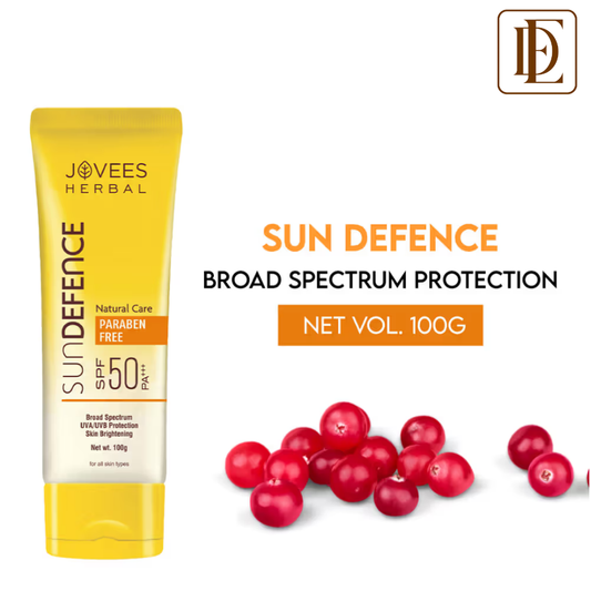 Jovees Herbal Sun Defence Cream SPF 50 PA+++ UVA/UVB Protection For All Skin Types