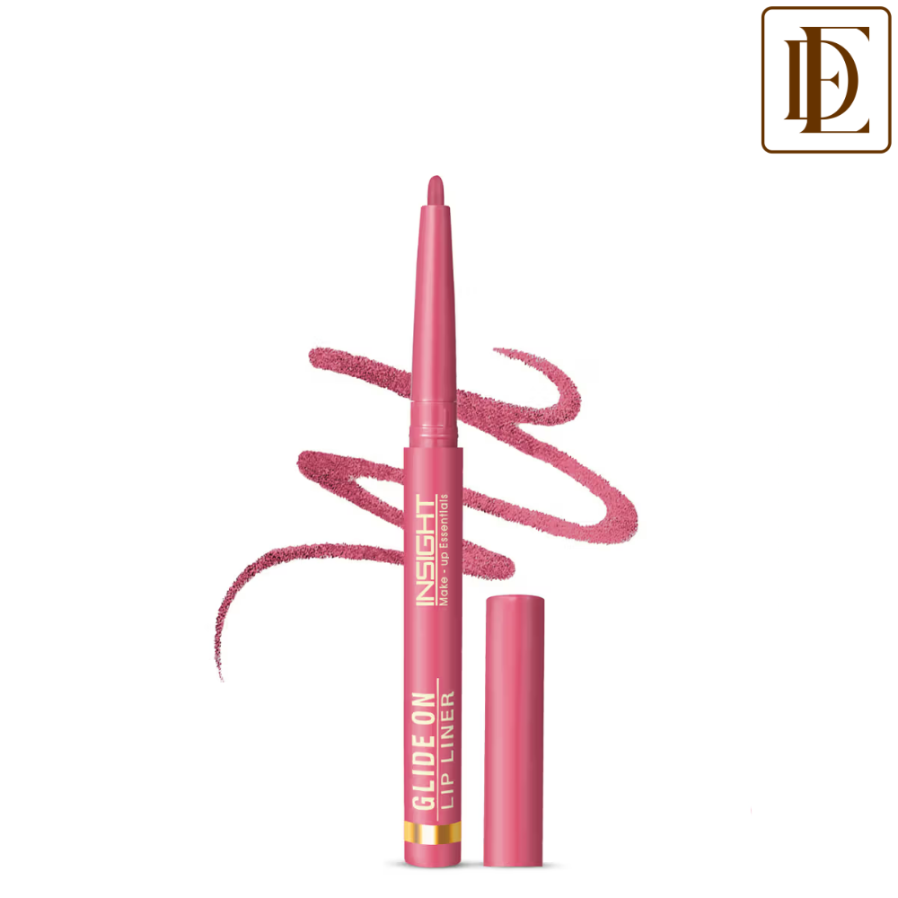 Insight Cosmetics Glide On Lip Liner, Intense Pigment, Long Wear Matte Lip Formula