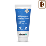 The Derma Co Pore Minimizing Face Wash With Clay, 1% Niacinamide & 2% PHA For Open Pores