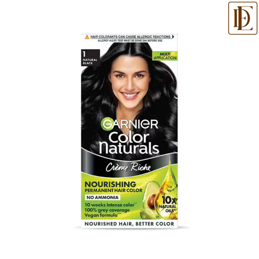 Garnier Hair Colouring Creme,Long-lasting,Smoothness & Shine,Color Naturals