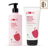 Plum Hibsicus & Ceramides Shampoo and Conditioner Duo Combo