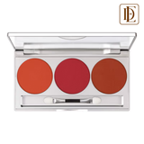 Kryolan Professional Trio Blusher Set magnetic Set-Night