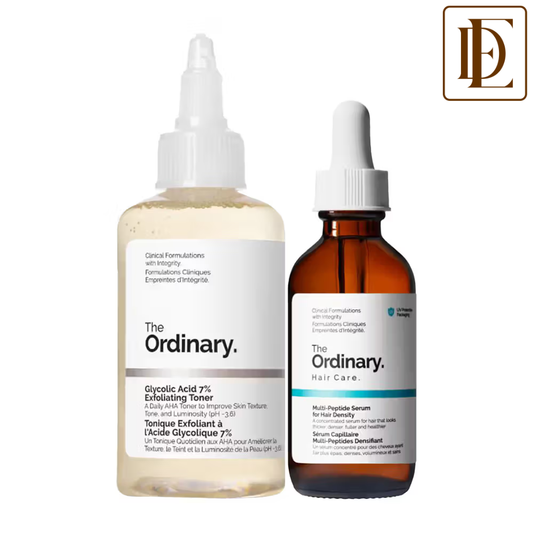 The Ordinary Scalp Rebalancing Duo Multipeptide Hair Density Serum + Glycolic Toner