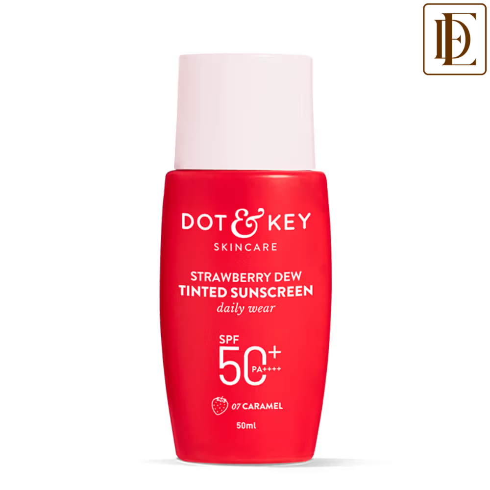 Dot & Key Strawberry Dew Tinted Sunscreen In-Vivo Tested SPF 50+ PA++++ for Daily Wear