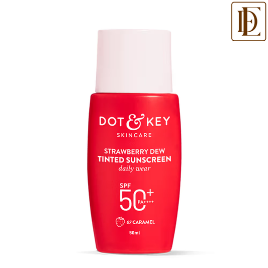 Dot & Key Strawberry Dew Tinted Sunscreen In-Vivo Tested SPF 50+ PA++++ for Daily Wear