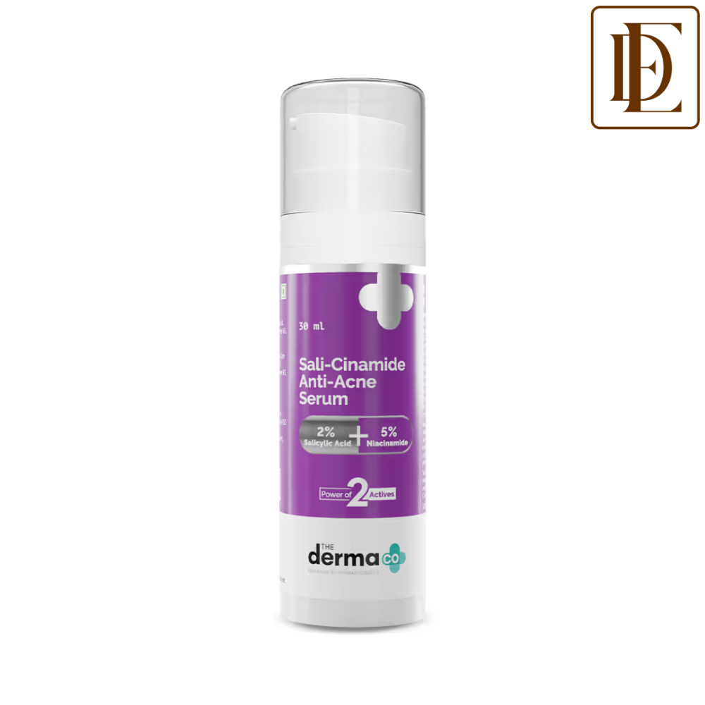 The Derma Co Sali-Cinamide Anti-Acne Face Serum With 2% Salicylic Acid & 5% Niacinamide