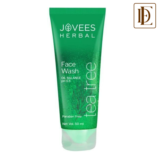 Jovees Herbal Tea Tree Face Wash For Oily & Acne Free Glowing Skin