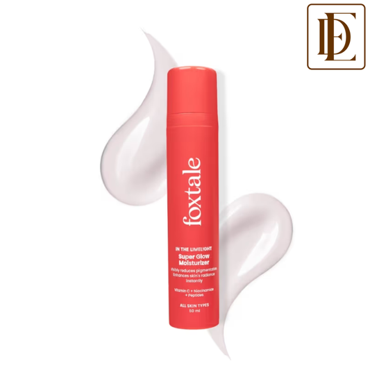 Foxtale Super Glow Moisturizer with Vitamin C & Niacinamide For Dull, Pigmented & Uneven Skin