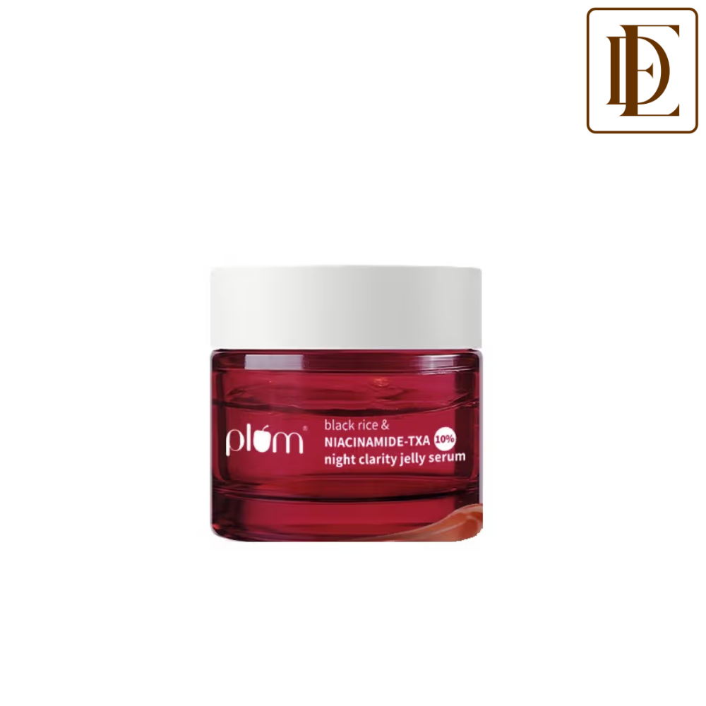 Plum Black Rice & Niacinamide-TXA 10% Night Clarity Jelly Serum