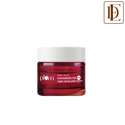 Plum Black Rice & Niacinamide-TXA 10% Night Clarity Jelly Serum