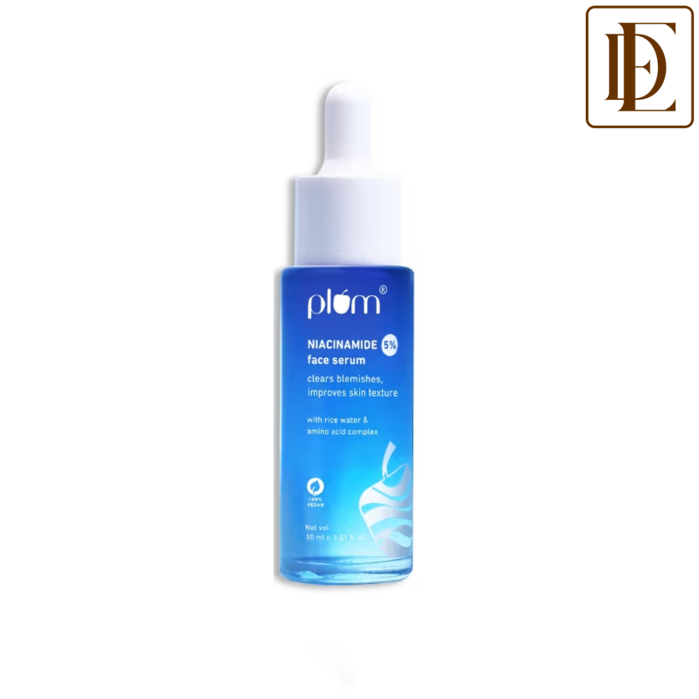 Plum 5% Niacinamide Face Serum With Amino Acid - Fades Blemishes For Bright Skin- Beginner-Friendly