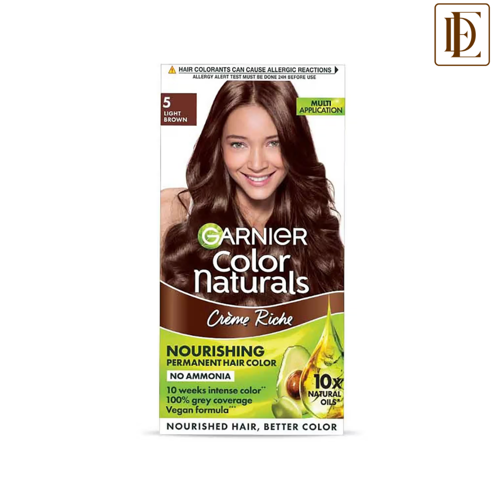 Garnier Hair Colouring Creme,Long-lasting,Smoothness & Shine,Color Naturals